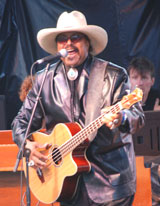 Photo:  Main stage guitarist