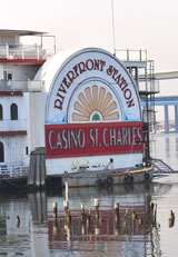 photo:  big Paddlewheel boat