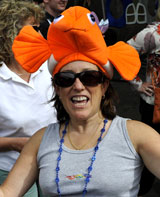 photo:  Woman with Shad HAT