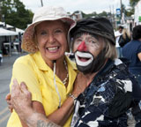 photo:  Paddy and a clown