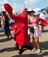 photo:  Paddy and the Lobster guy