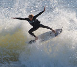 photo:  Surfer at Belmar