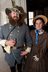 photo:  General officer and his wife