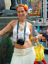 photo:  pretty girl in Manhattan
