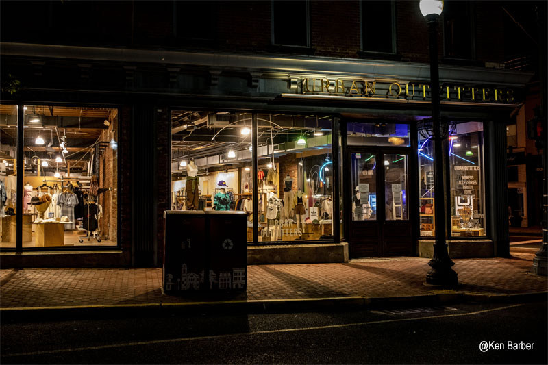 Red Bank at night - 2020 - photos